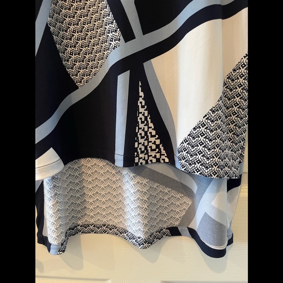 ALFANI Women’s Sleeveless long Tunic Geometric print - Picture 5 of 7